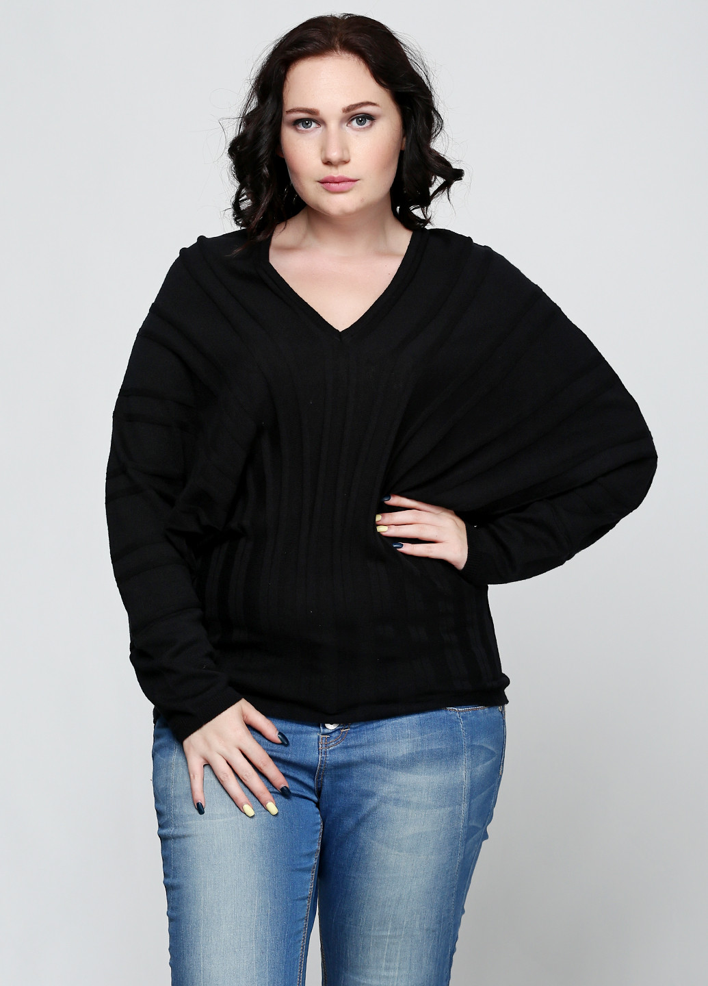 Черный демисезонный пуловер пуловер THAT's Me by Jagro