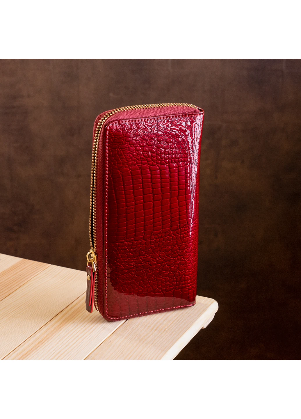 Жіночий шкіряний гаманець 19,5х10х2 см st leather (252128055)