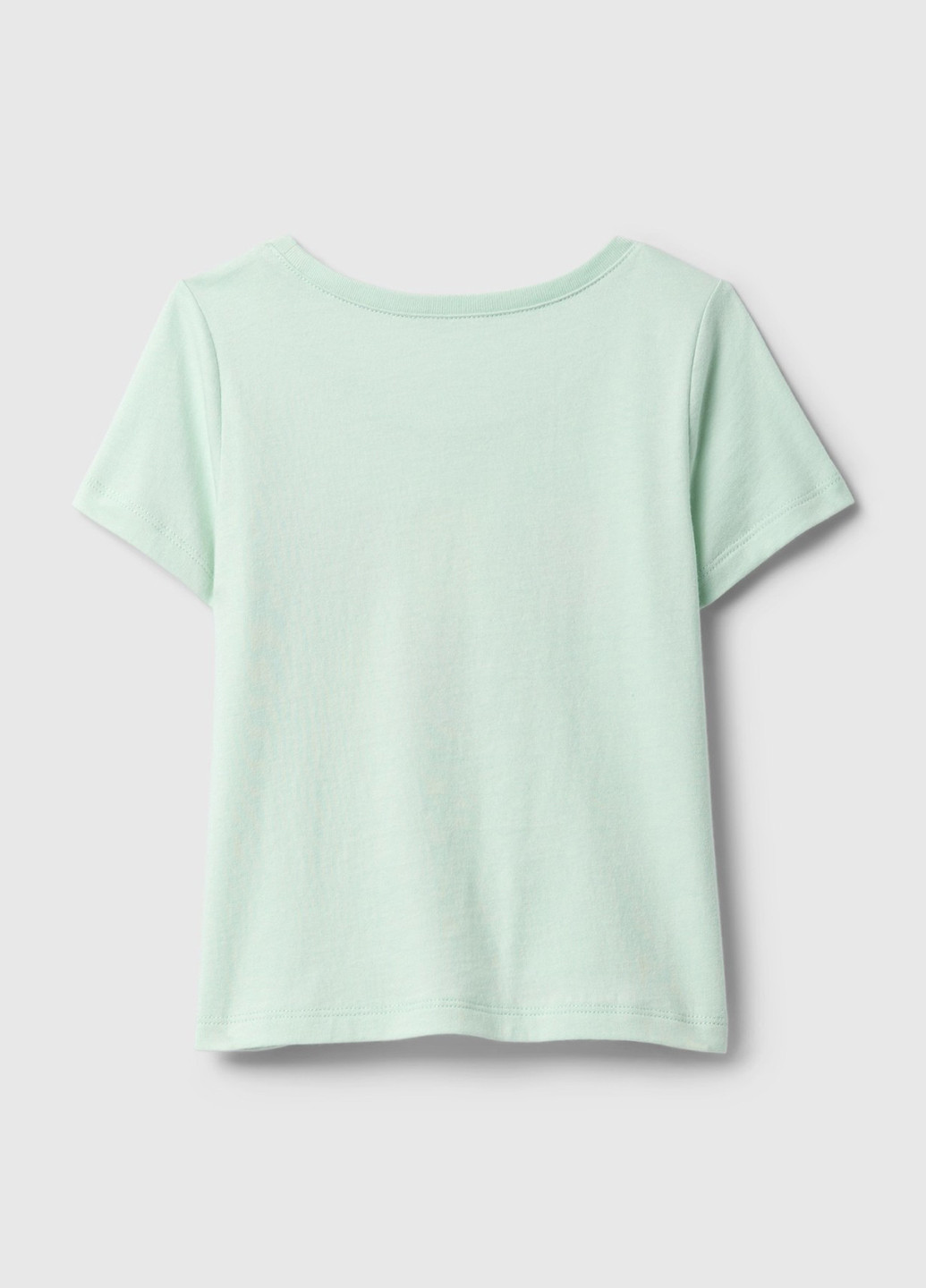 Бирюзовая демисезонная футболка Gap