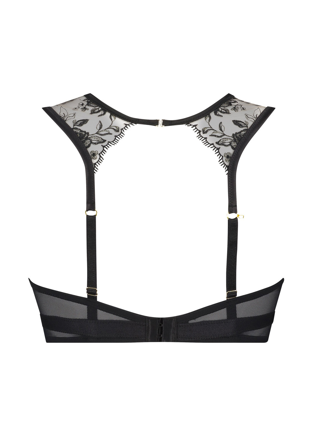 Чорний бюстгальтер Hunkemoller поліестер, мереживо