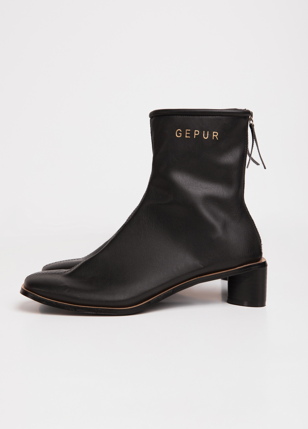 Чорні ботильйони-шкарпетки Gepur (231905257)