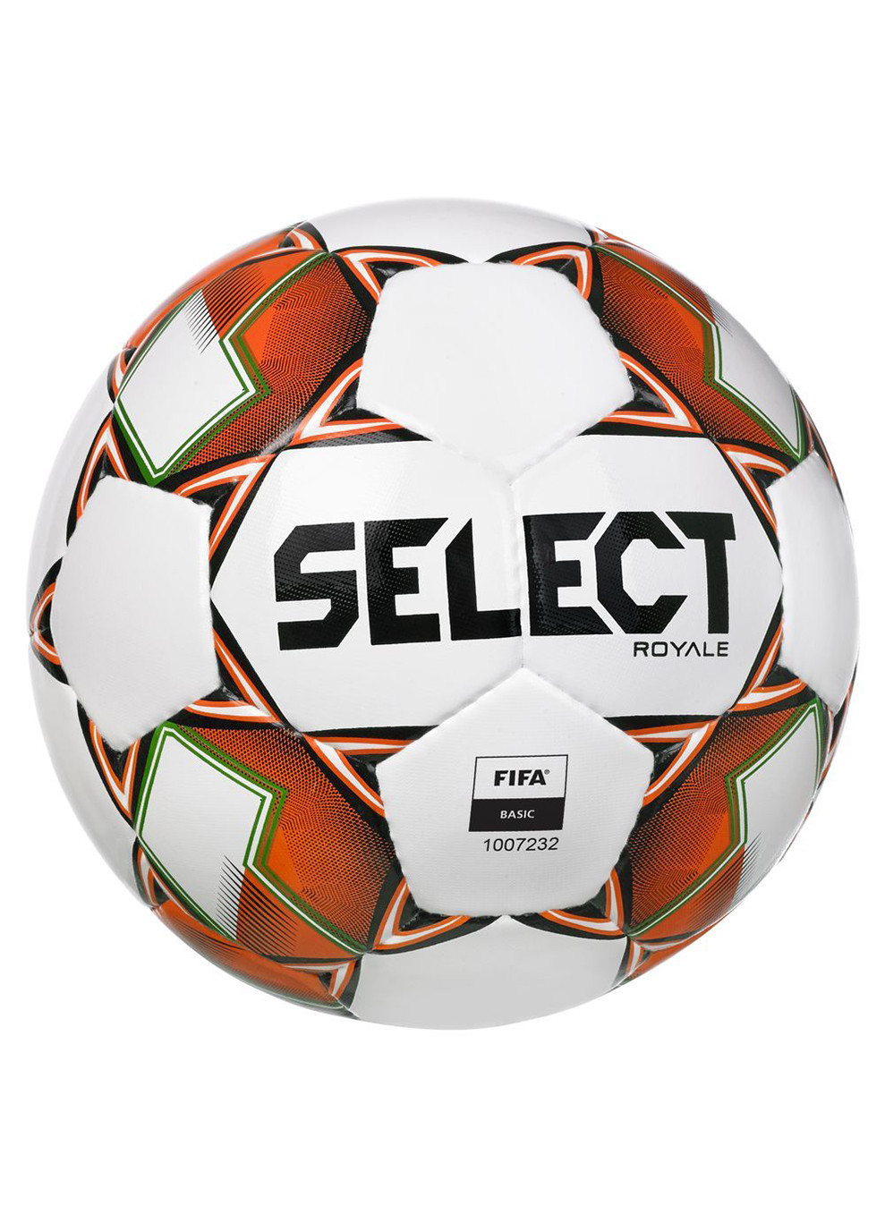 М'яч футбольний Royale FIFA Basic v22 білий/помаранчевий Уни 5 (022534-304-5) Select (254315234)
