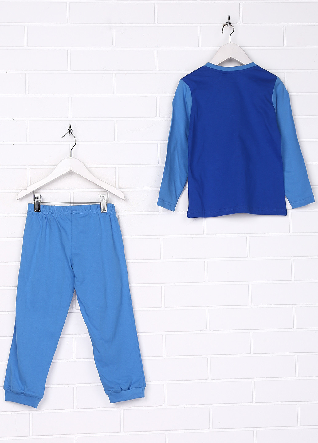 Світло-синя всесезон піжама (лонгслів, брюки) Disney