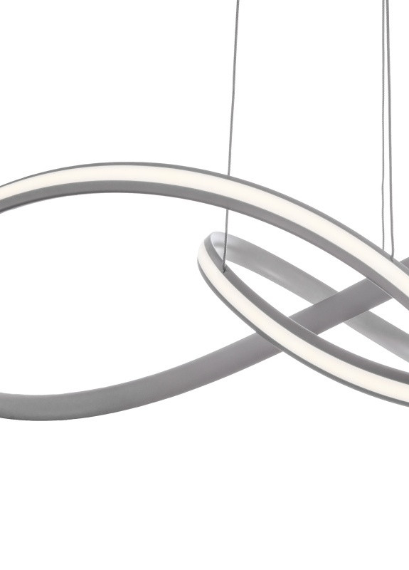 Світильник стельовий підвісний світлодіодний для спальні BL-454S/45W WH Brille (253893477)