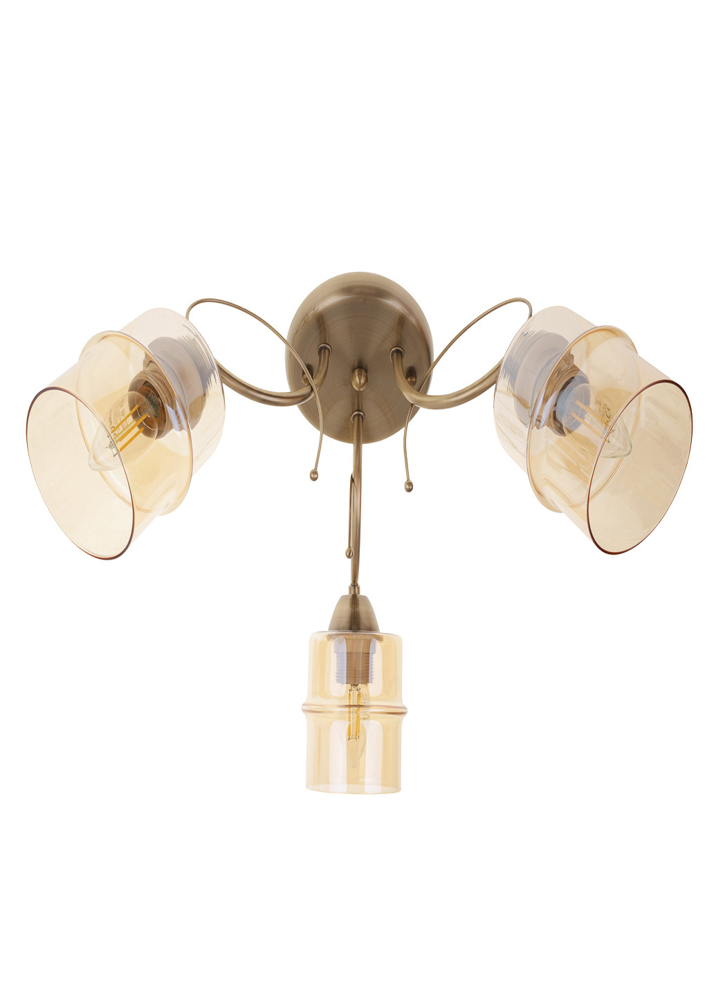 Люстра на 3 лампочки LK-722S/3 E27 AB Brille (251891757)