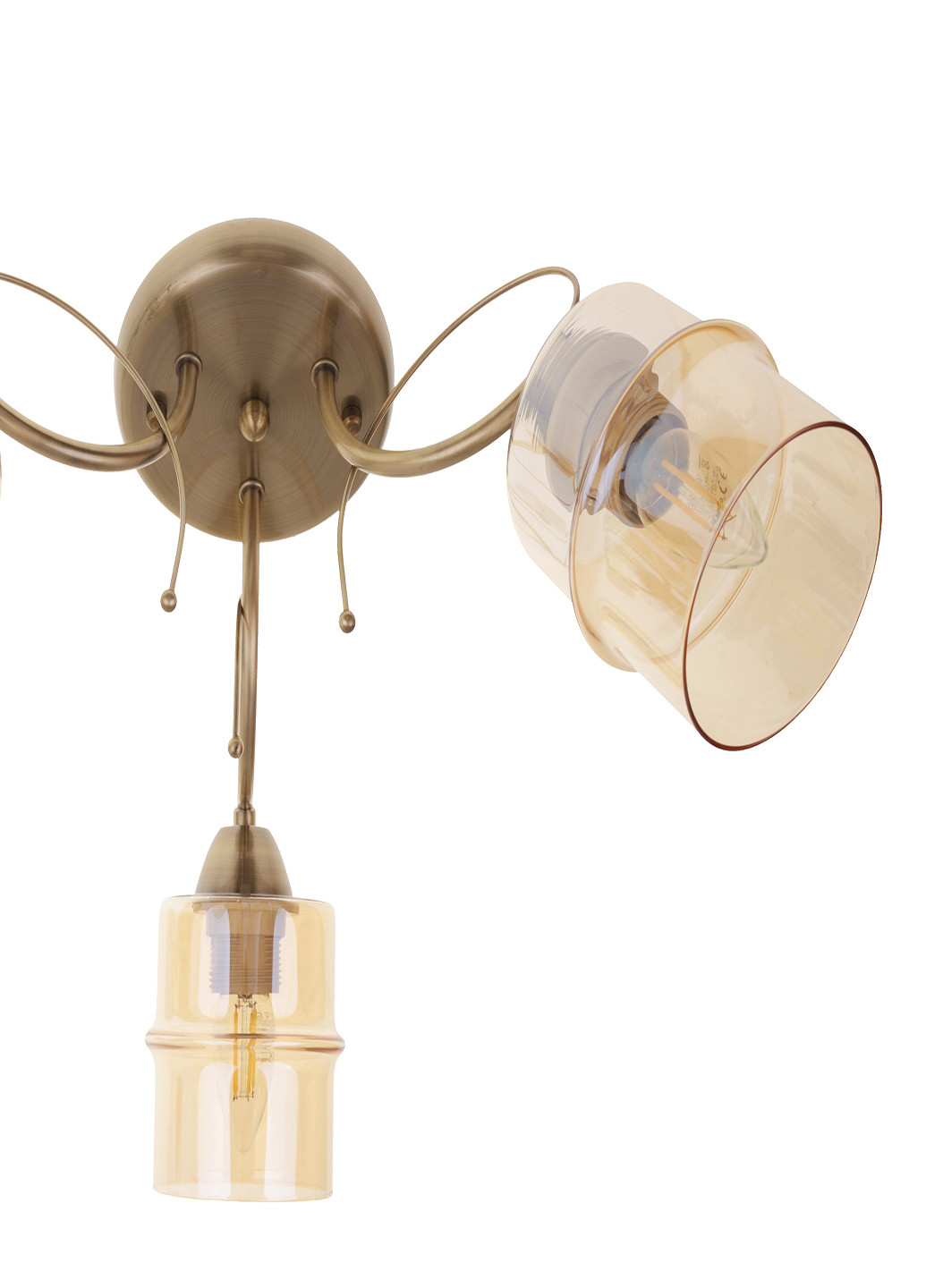 Люстра на 3 лампочки LK-722S/3 E27 AB Brille (251891757)