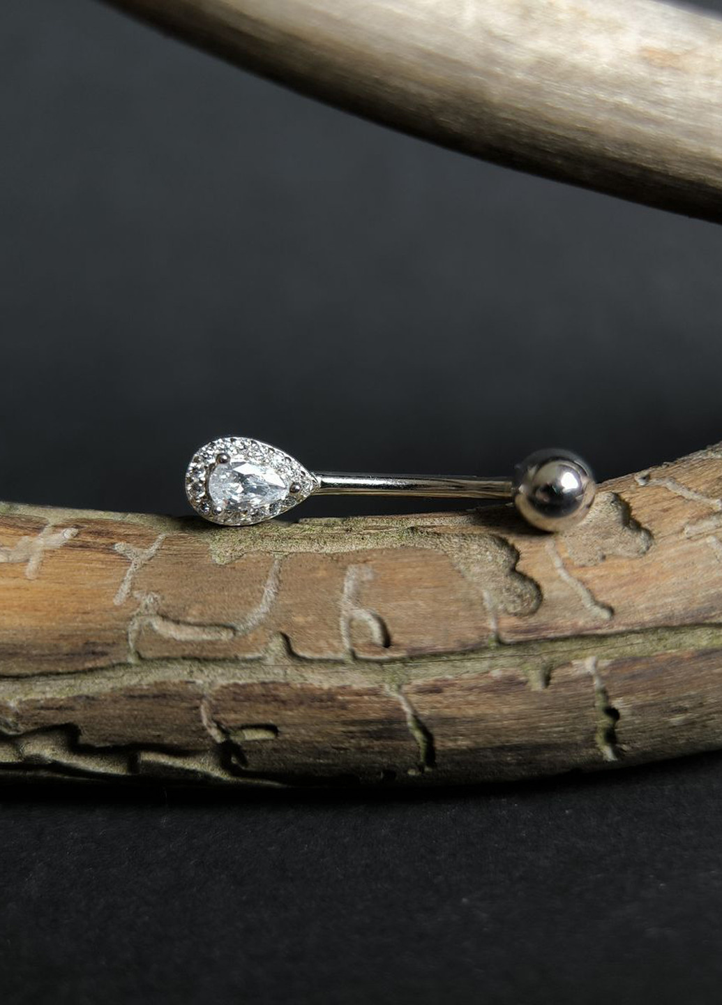 Сережка для пірсингу Silver Flame (350941349)