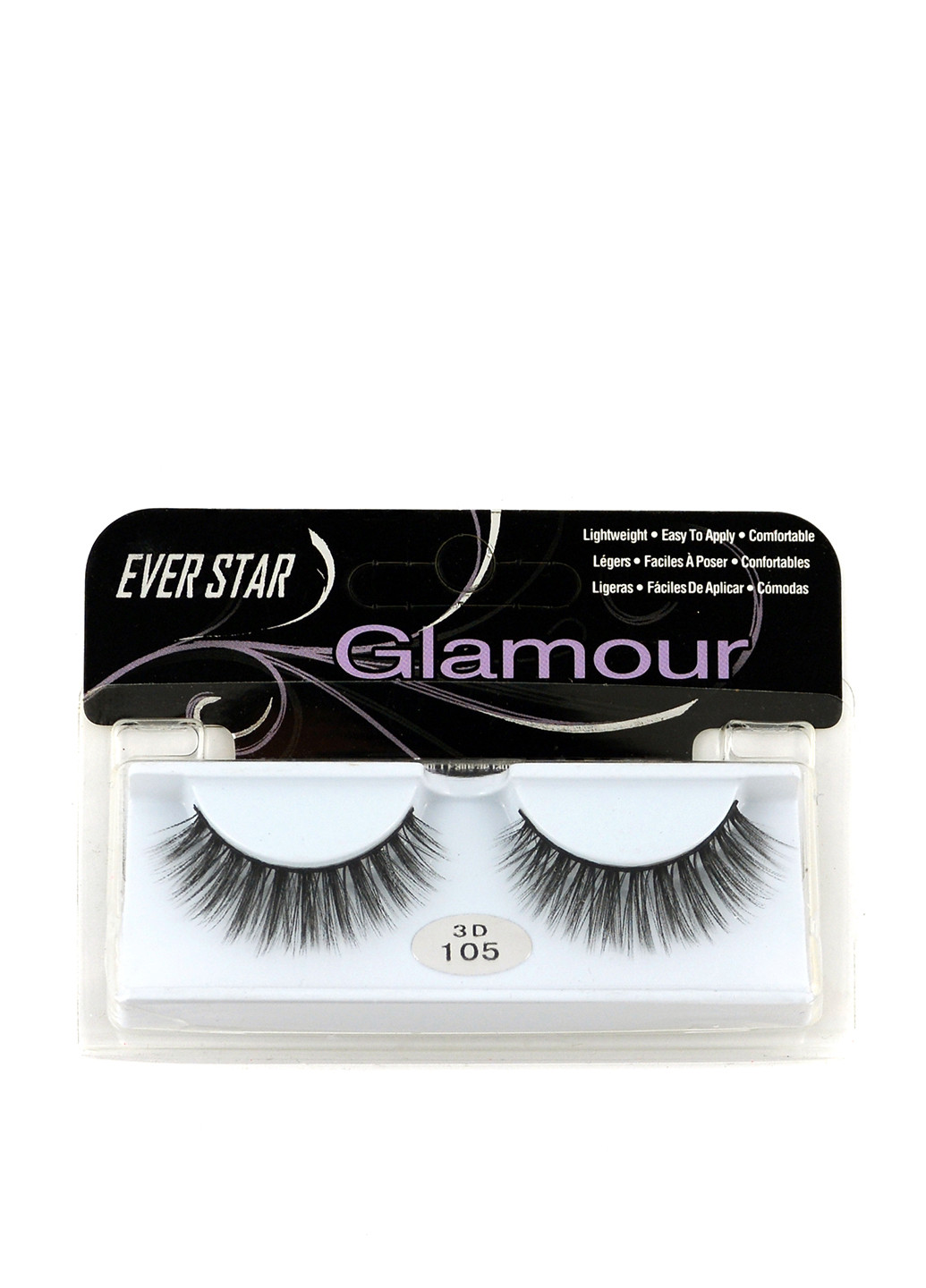 Накладні вії Glamour 3D 105 AVENIR Cosmetics (96657304)