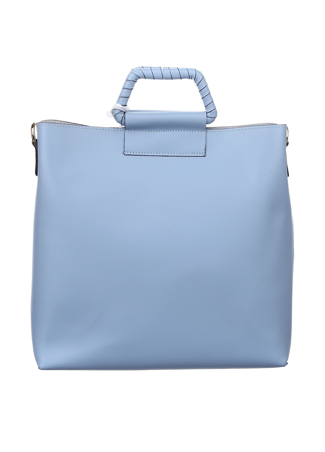 Сумка Monica Ferrucci сумка-корзина однотонна блакитна кежуал