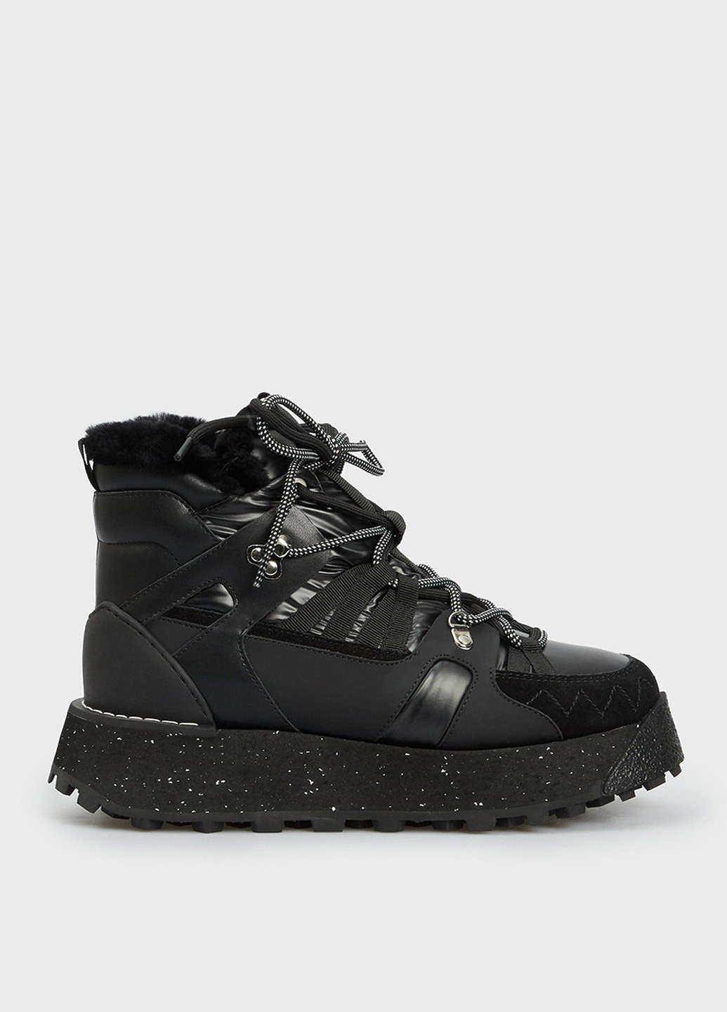 Кроссовки PRPY чёрные зима (322523481)