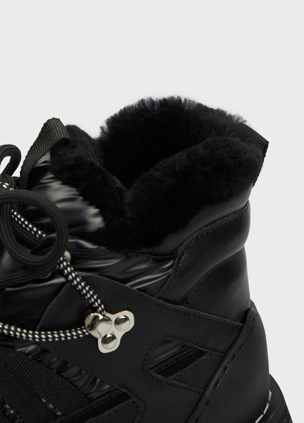 Кроссовки PRPY чёрные зима (322523481)