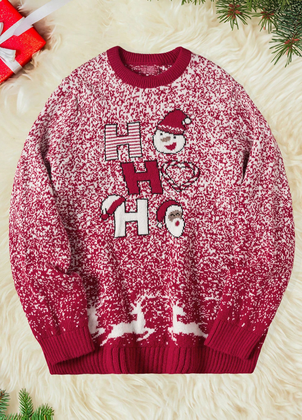 Вишневий демісезонний джемпер джемпер SHEIN