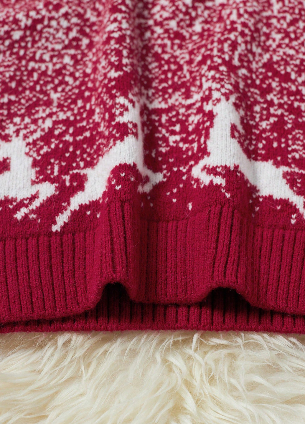 Вишневий демісезонний джемпер джемпер SHEIN