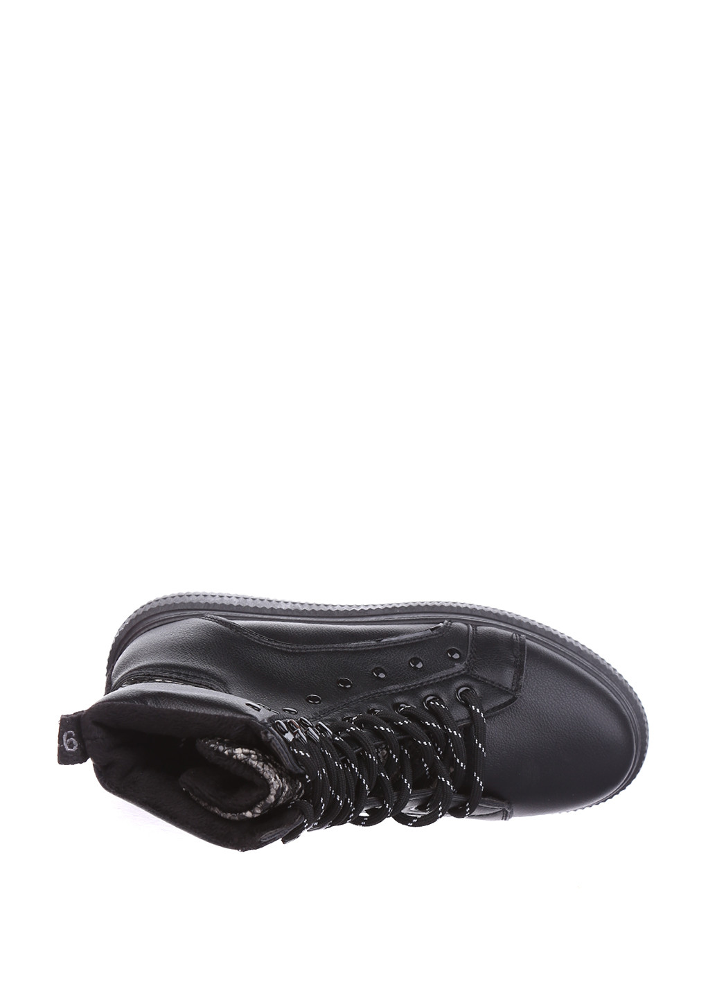 Зимние ботинки тимберленды Horoso с металлическими вставками из искусственной кожи