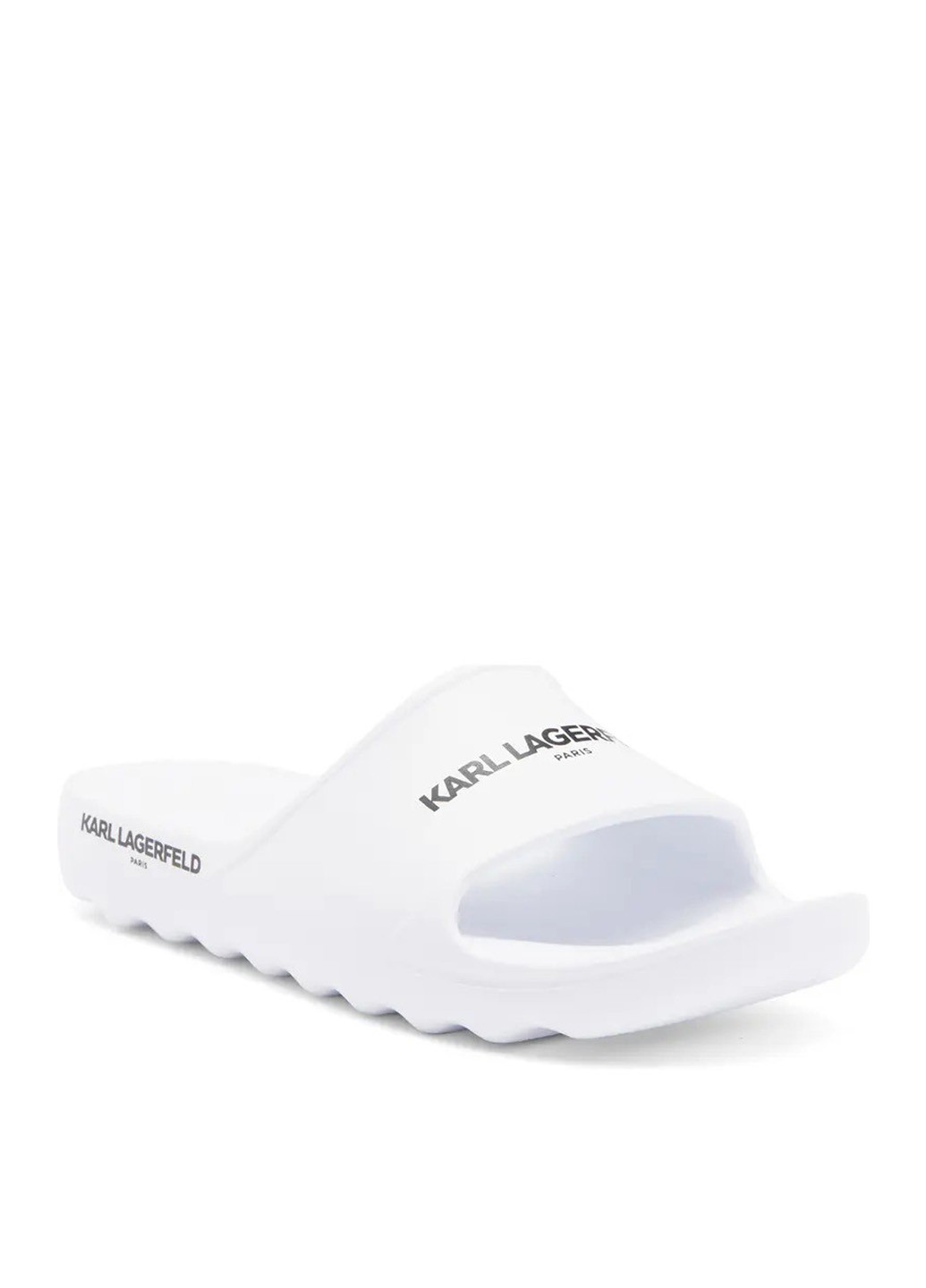 Белые пляжные, кэжуал шлепанцы Karl Lagerfeld