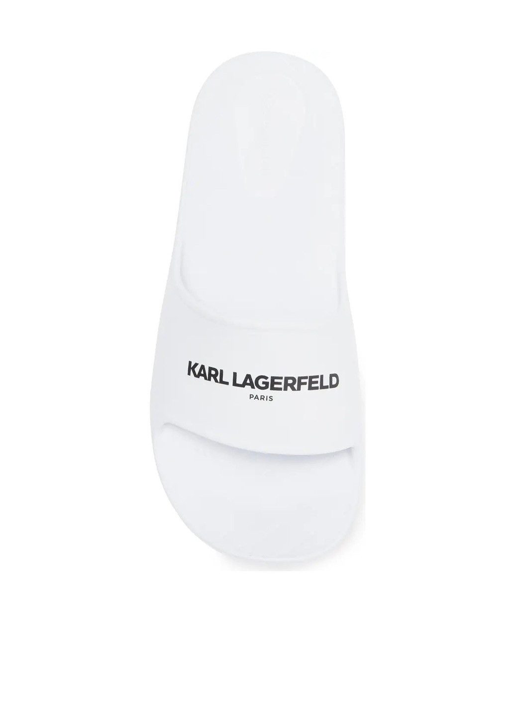 Белые пляжные, кэжуал шлепанцы Karl Lagerfeld