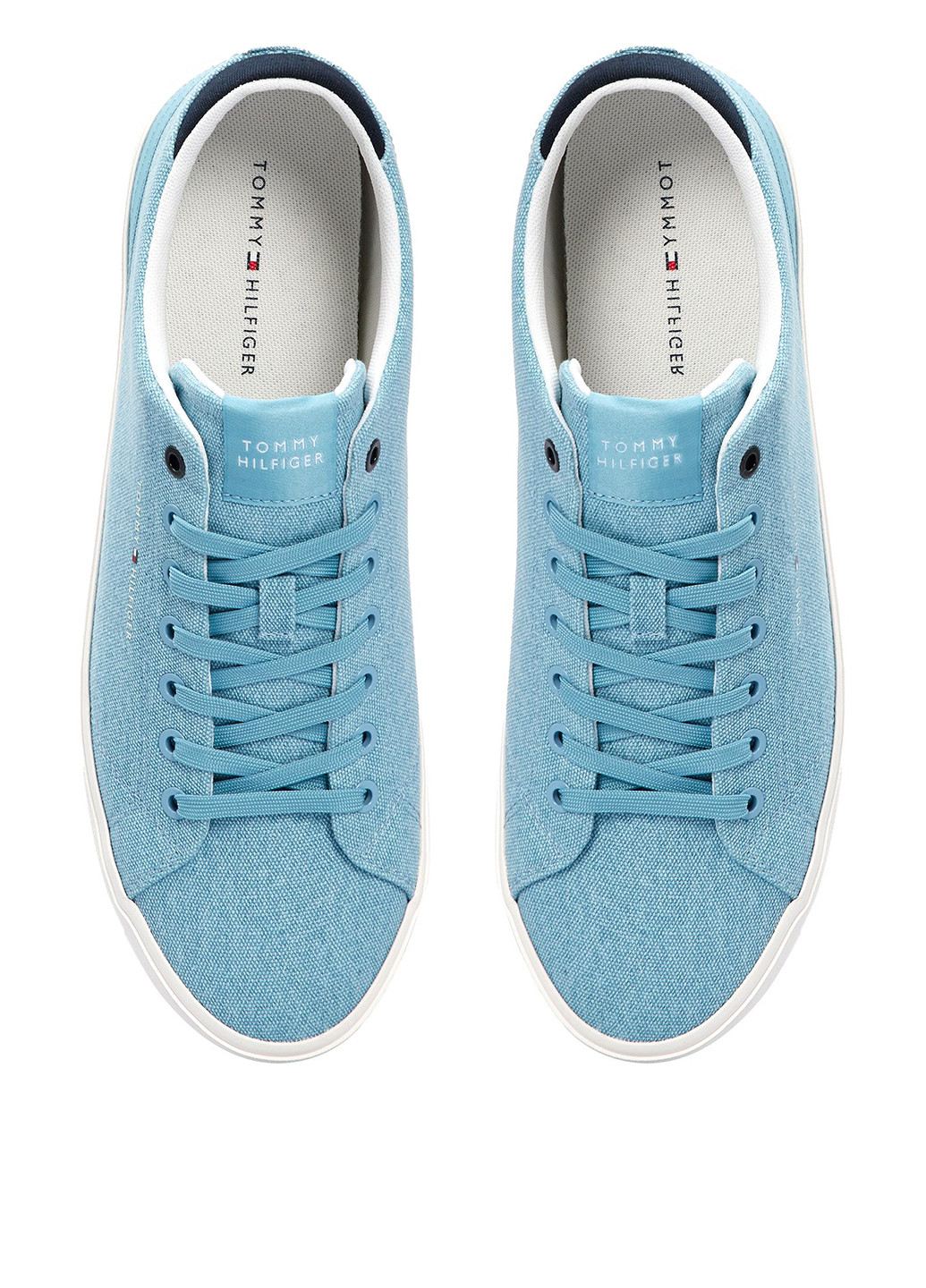 Голубые кеды Tommy Hilfiger