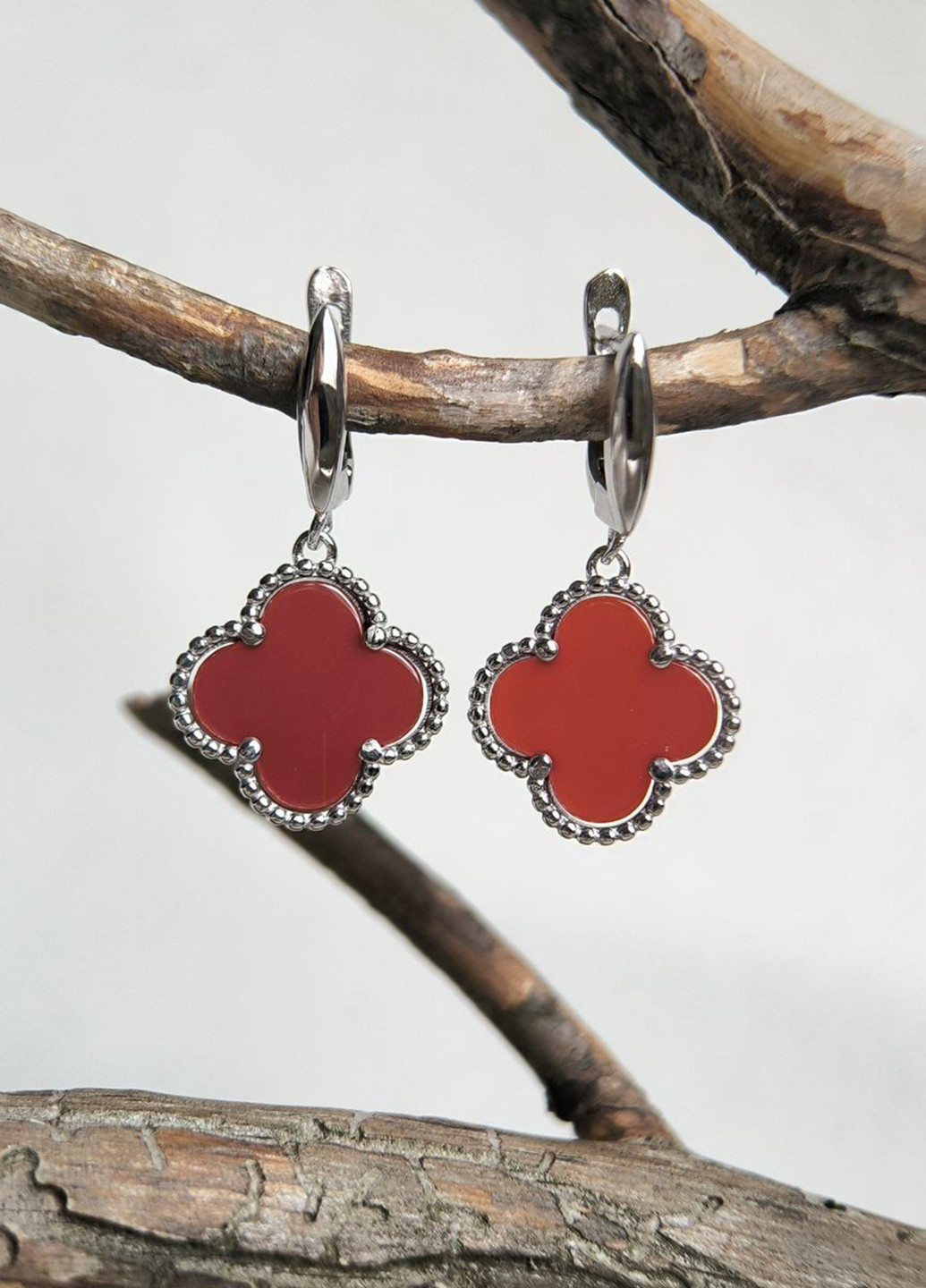 Сережки Silver Flame (369649381)