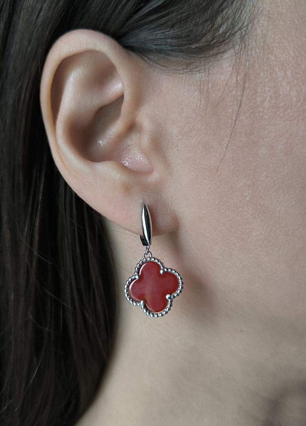 Сережки Silver Flame (369649381)