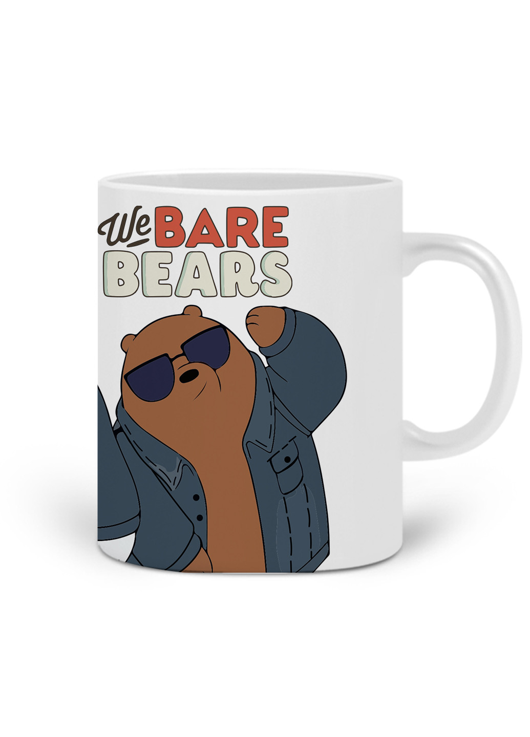 Кружка Вся правда про ведмедів (We Bare Bears) 330 мл горнятко керамічне (20259-2895) MobiPrint (224806235)