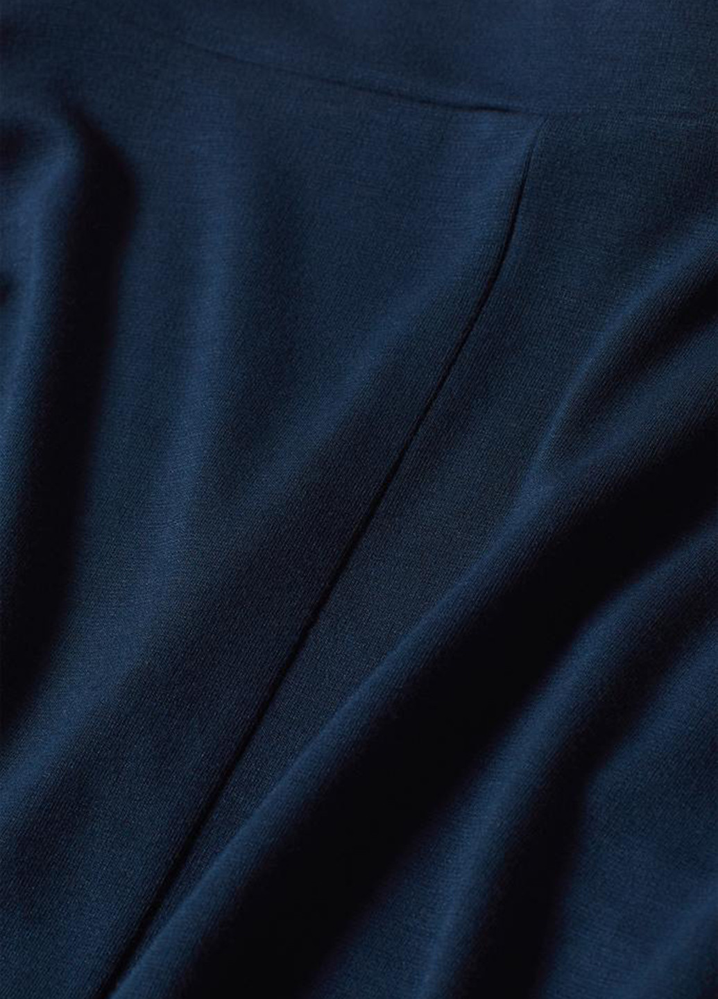Синяя кэжуал однотонная юбка Esprit клешированная