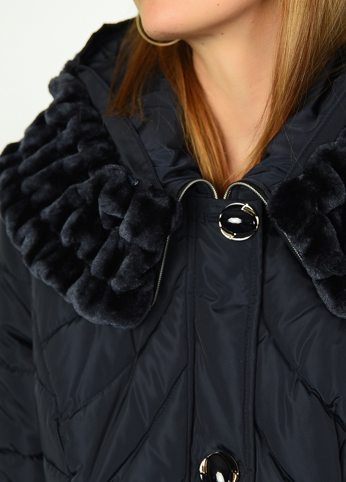 Темно-синяя зимняя куртка Exclusive