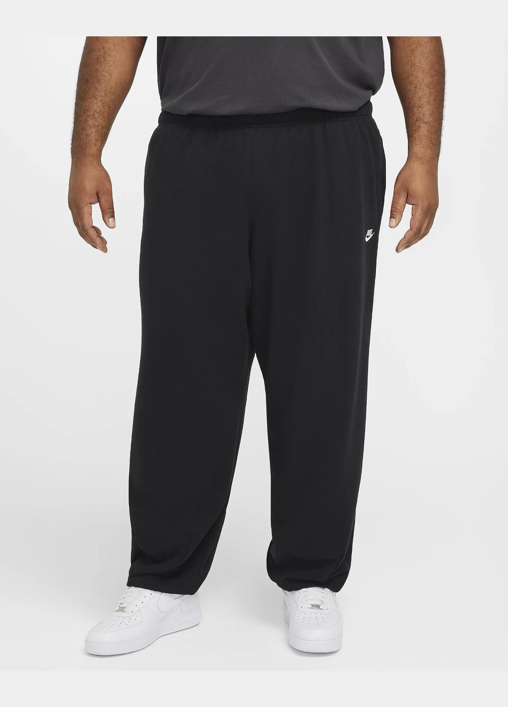 Черные спортивные демисезонные брюки Nike