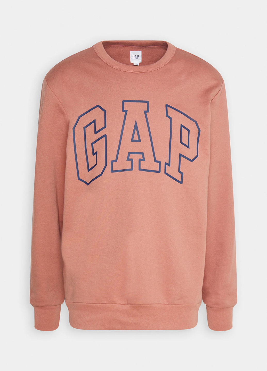 Світшот Gap - Вільний крій логотип рожевий кежуал бавовна - (262823357)