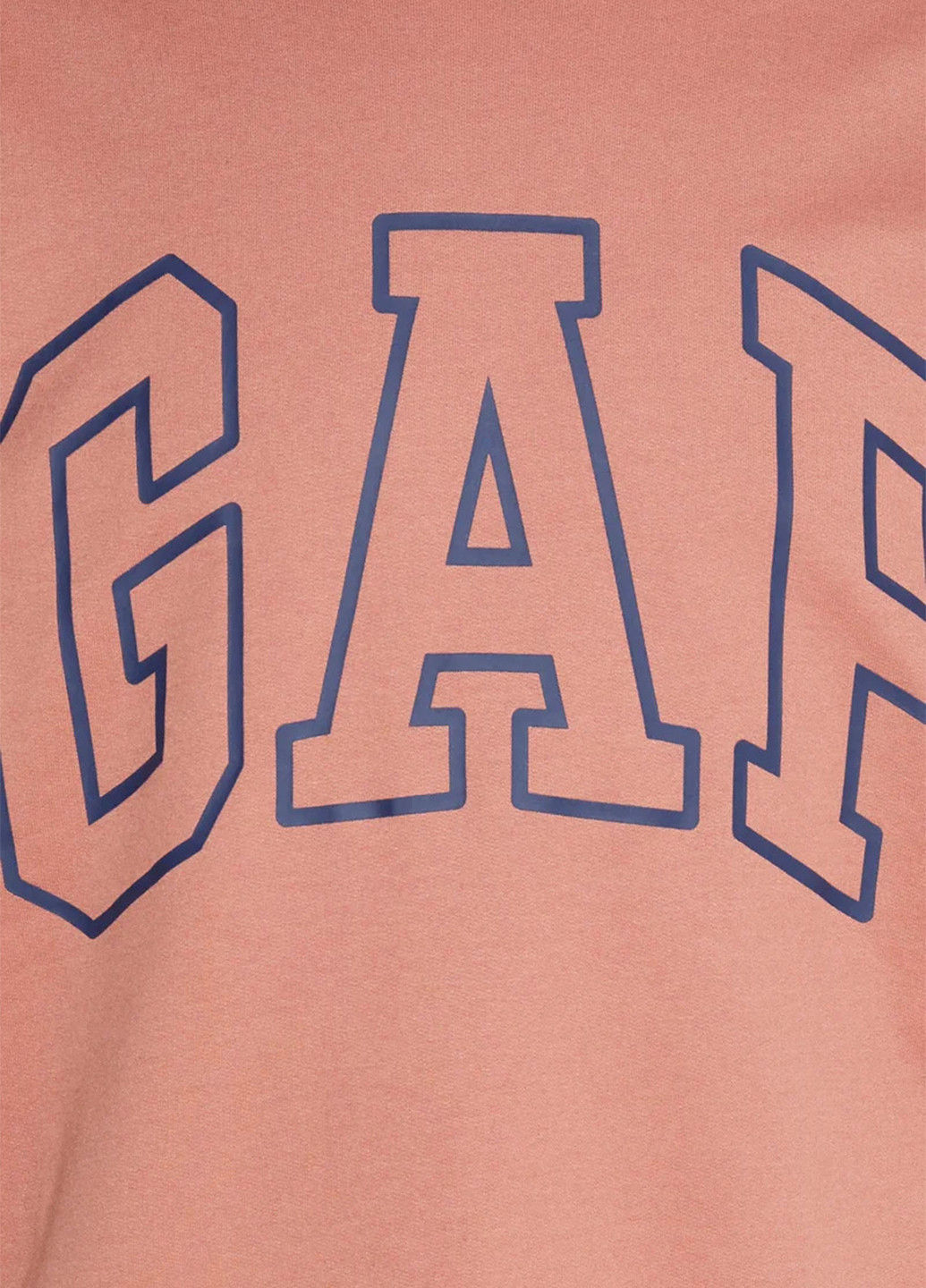 Світшот Gap - Вільний крій логотип рожевий кежуал бавовна - (262823357)