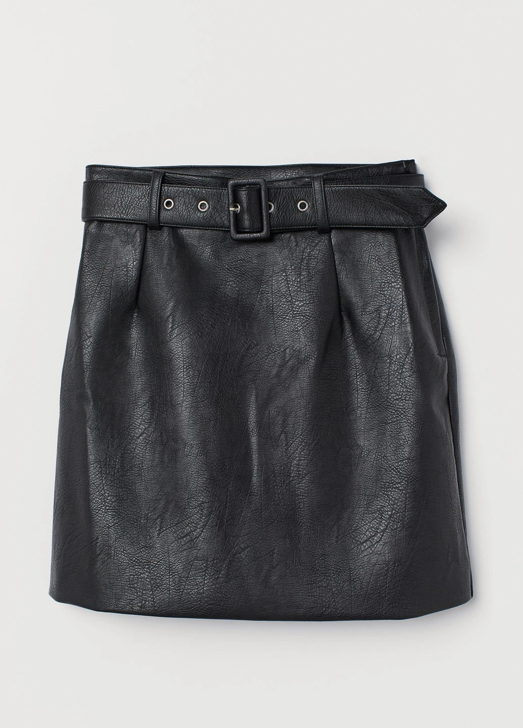 Коротка спідниця з ременем H&M (230384400)