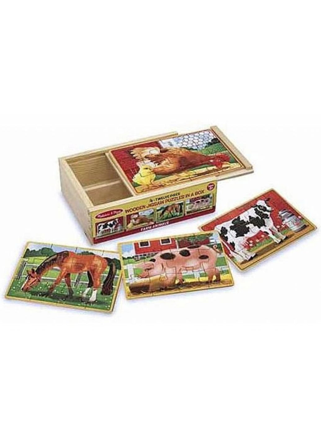 Пазл Тварини на фермі (MD13793) Melissa&Doug (249984474)