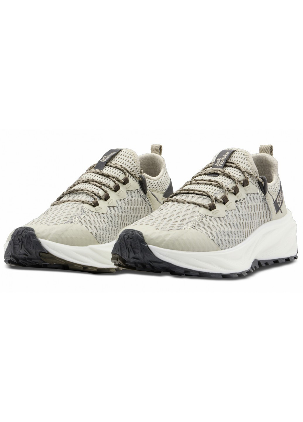 Сіро-бежеві Осінні кросівки Jack Wolfskin PRELIGHT SWIFT VENT LOW M