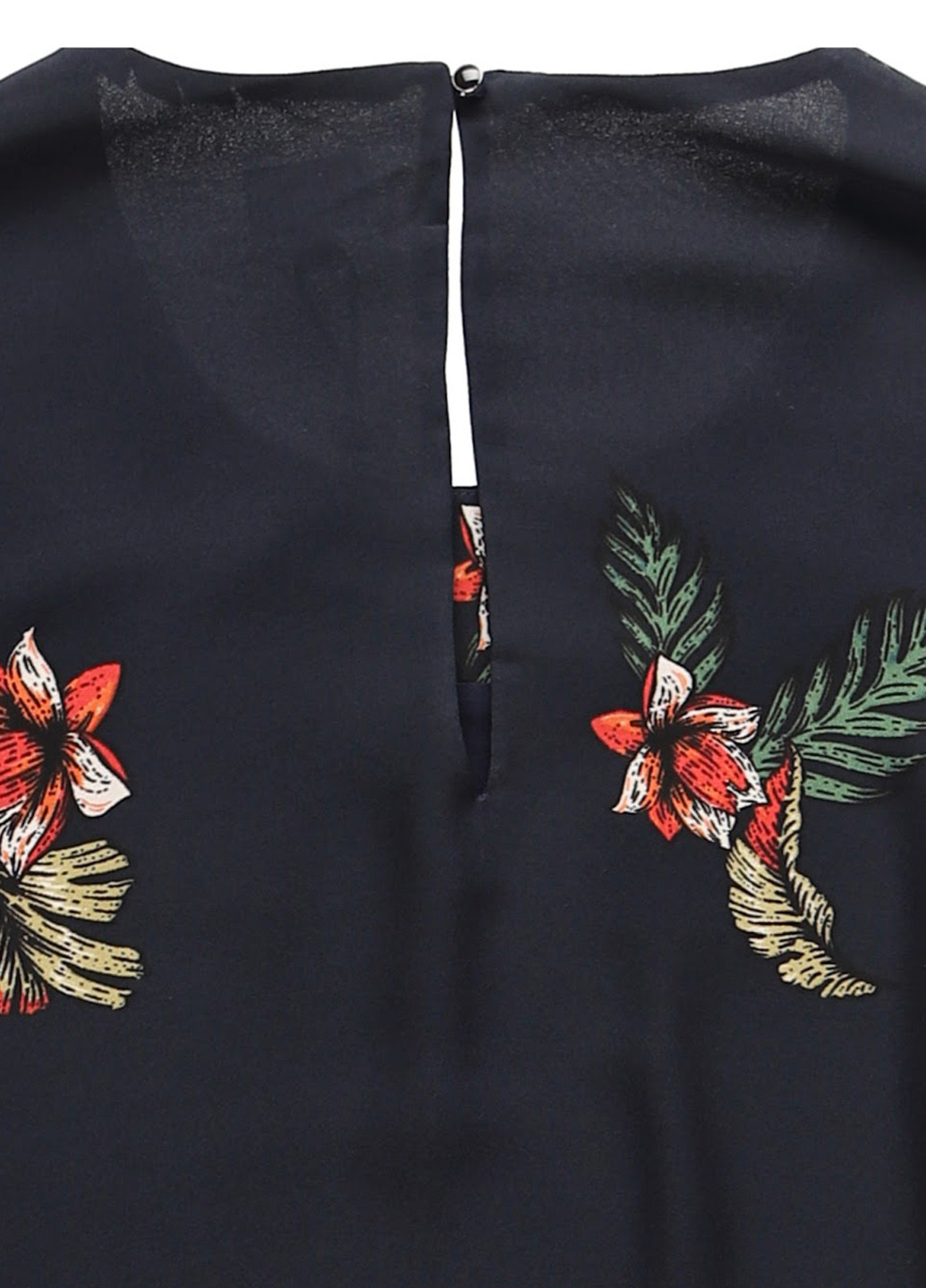 Синя кежуал сукня а-силует Pepe Jeans з квітковим принтом