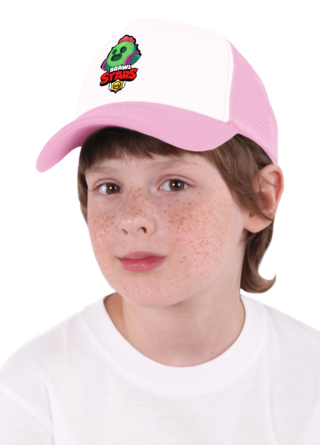 Кепка Тракер детская Спайк Бравл Старс (Spike Brawl Stars) (33404-1030) MobiPrint (220769613)