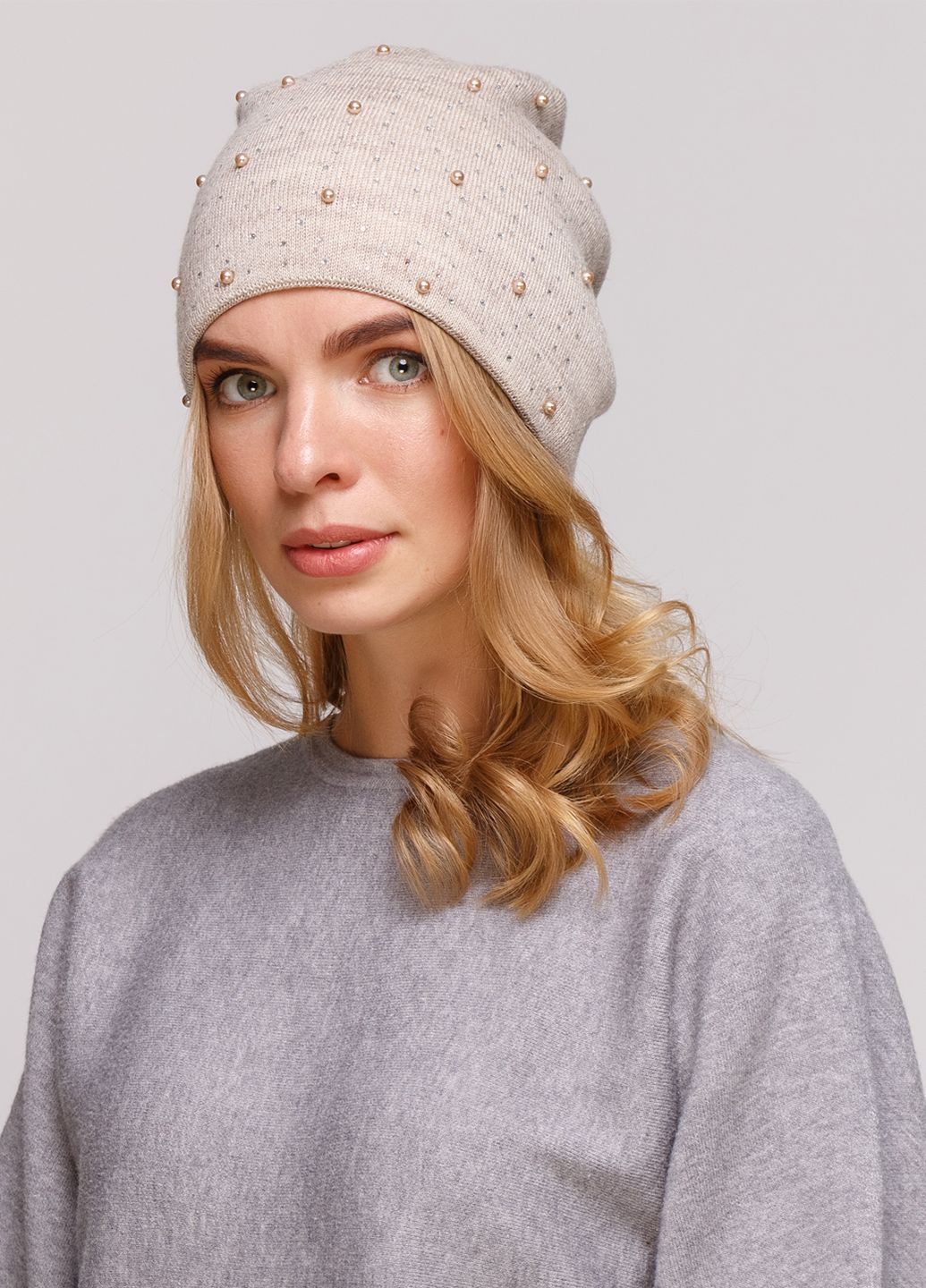 Теплий зимовий комплект (шапка, шарф-снуд) на флісовій підкладці 660042 DeMari марс (239417730)