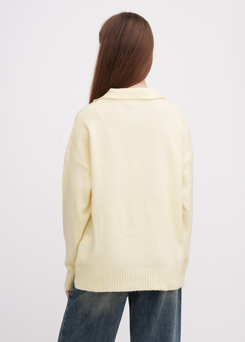 Молочний демісезонний светр EQUILIBRI