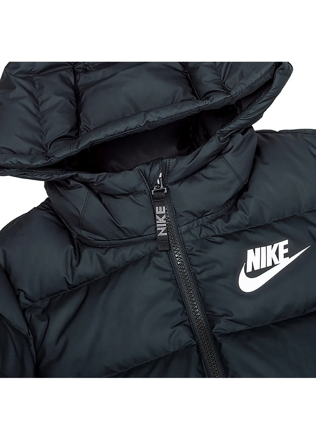 Черная зимняя куртка u nsw tf dwnfl jkt Nike