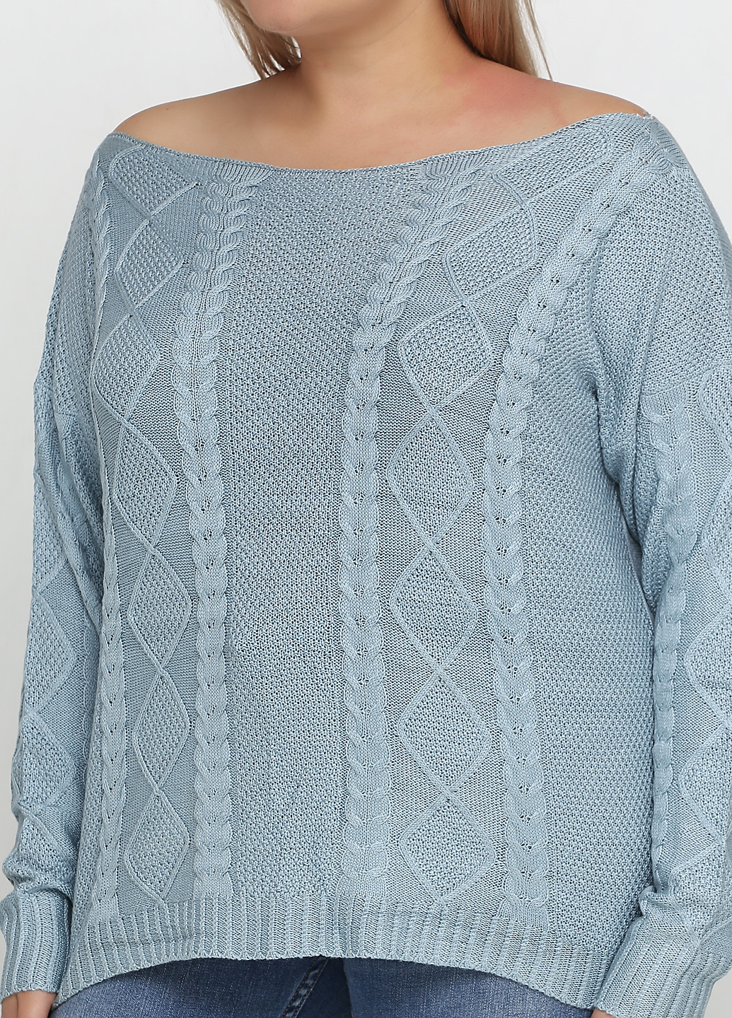 Блакитний демісезонний пуловер пуловер CHD