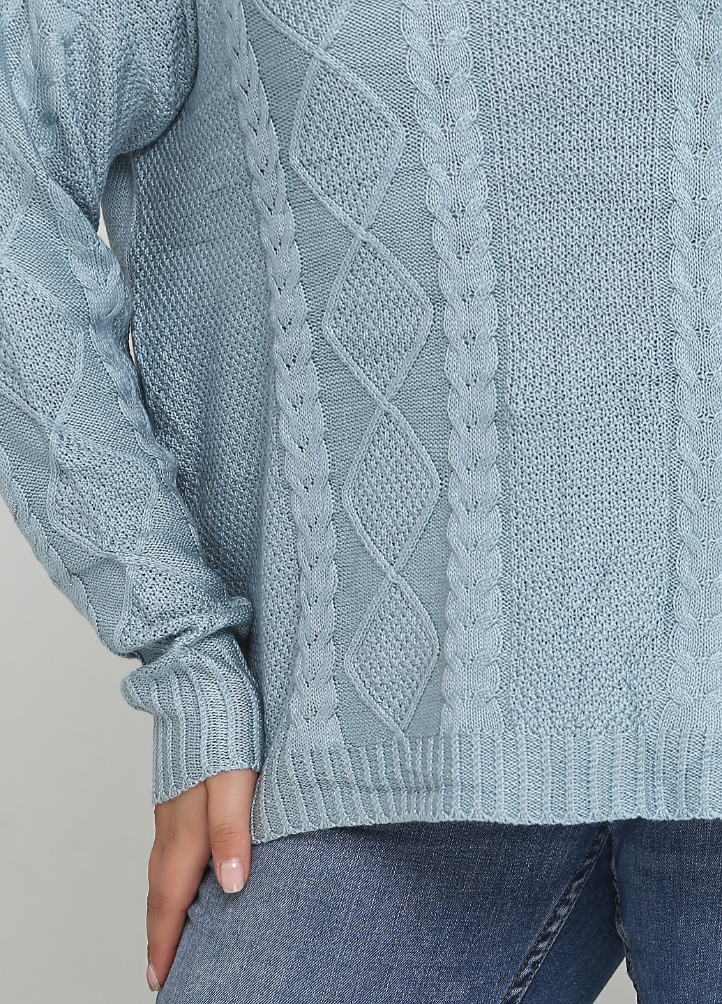 Блакитний демісезонний пуловер пуловер CHD