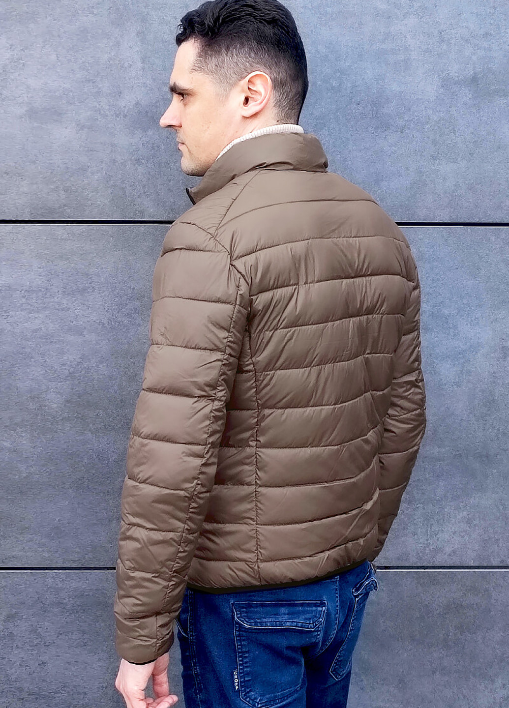 Бежева демісезонна куртка Sun's House