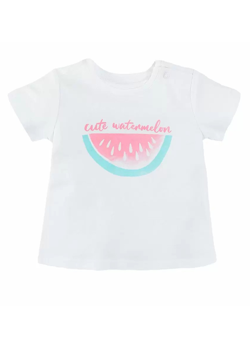 Біла літня футболка Cool Club