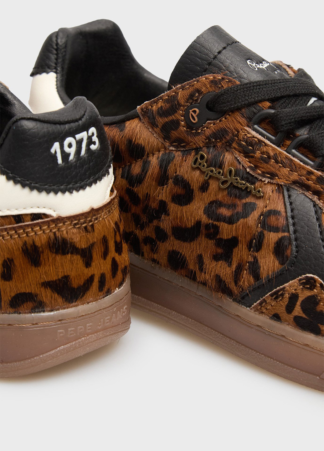 Коричневые кеды Pepe Jeans