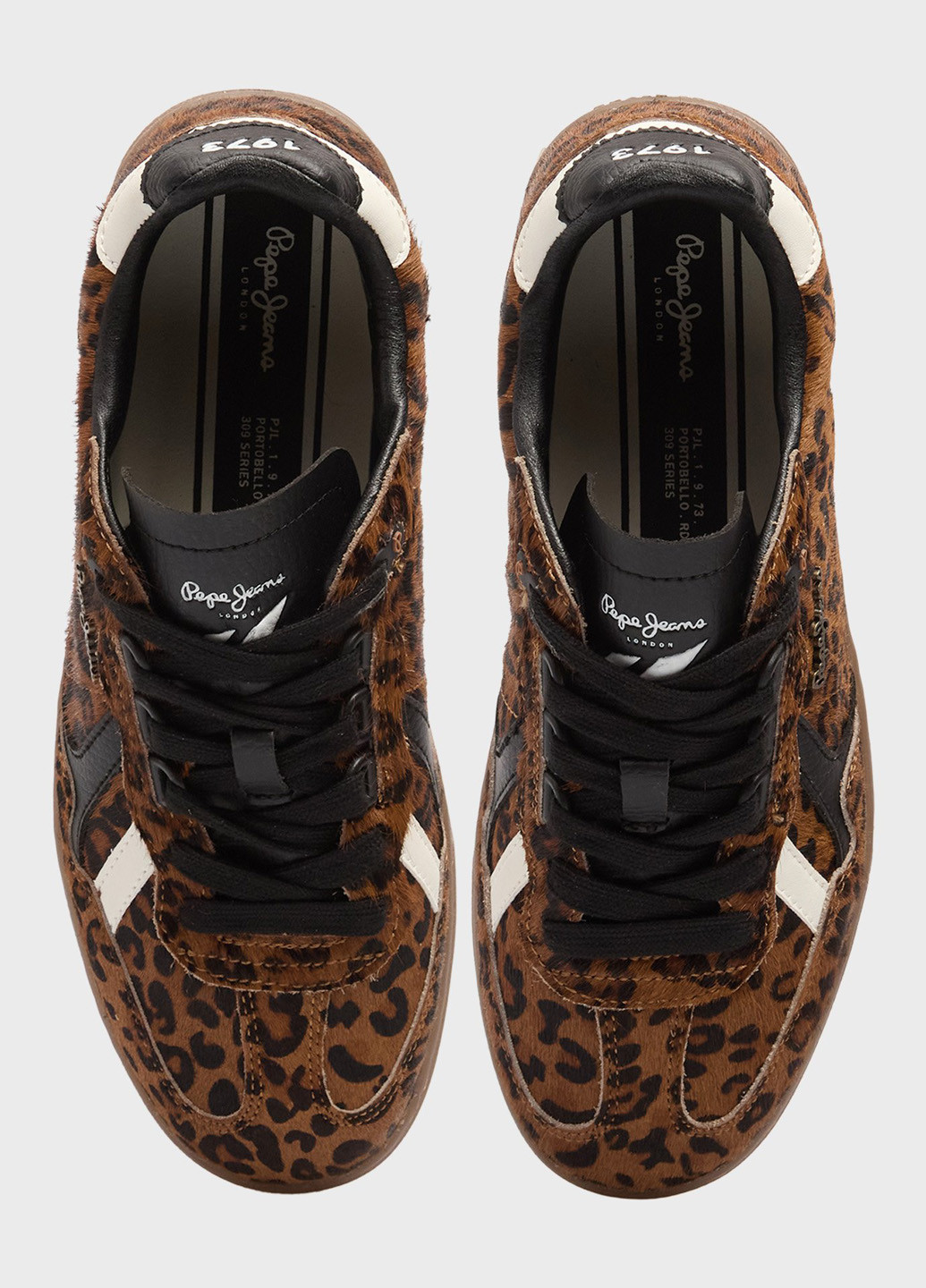 Коричневые кеды Pepe Jeans