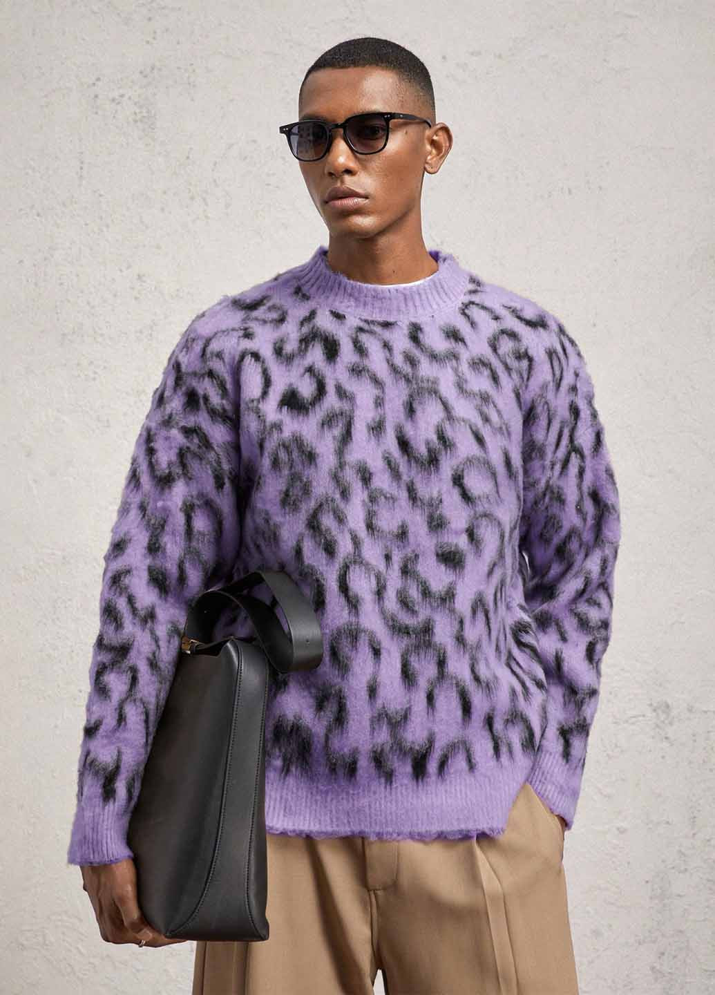 Сиреневый демисезонный джемпер джемпер SHEIN