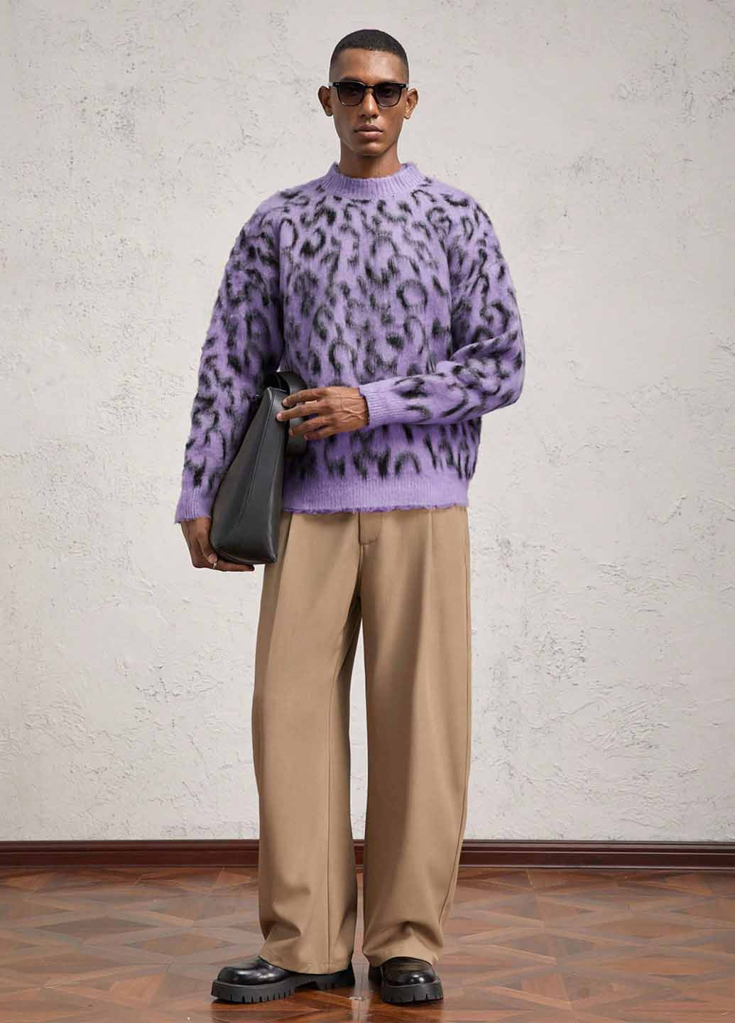 Сиреневый демисезонный джемпер джемпер SHEIN