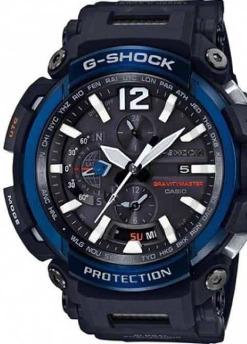 Чоловічі Годинники G-SHOCK GPW-2000-1A2ER кварцові спортивні Casio (226691120)