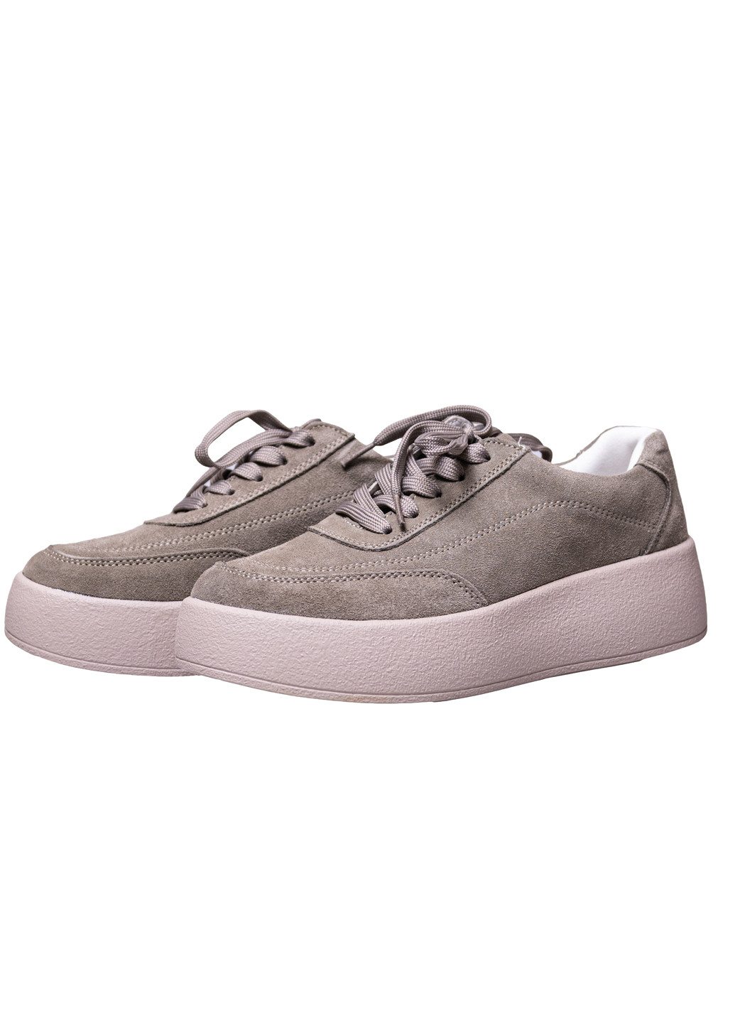 Серо-зеленые кеды ALLSY