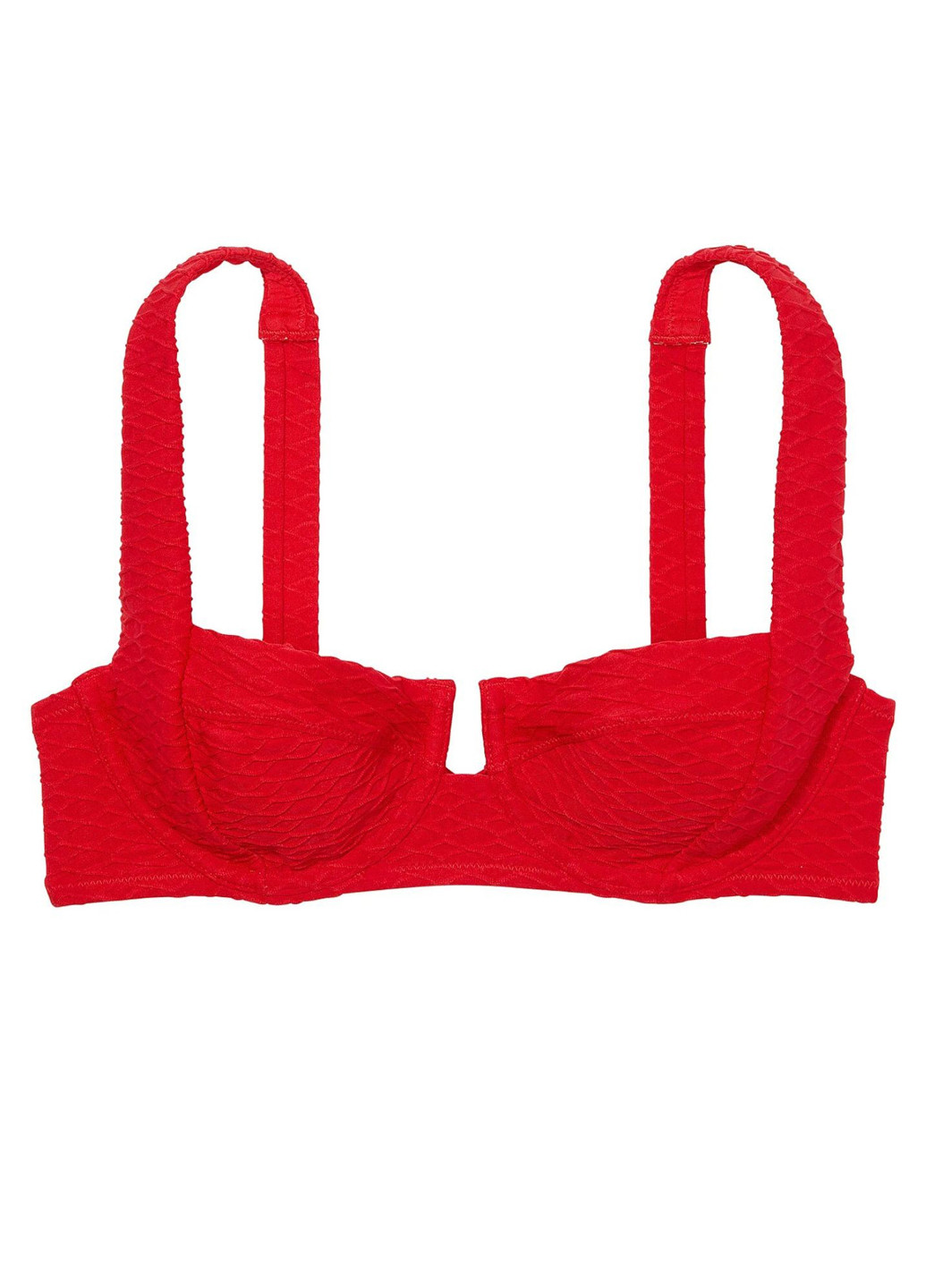 Красный летний купальник (лиф, трусики) раздельный Victoria's Secret