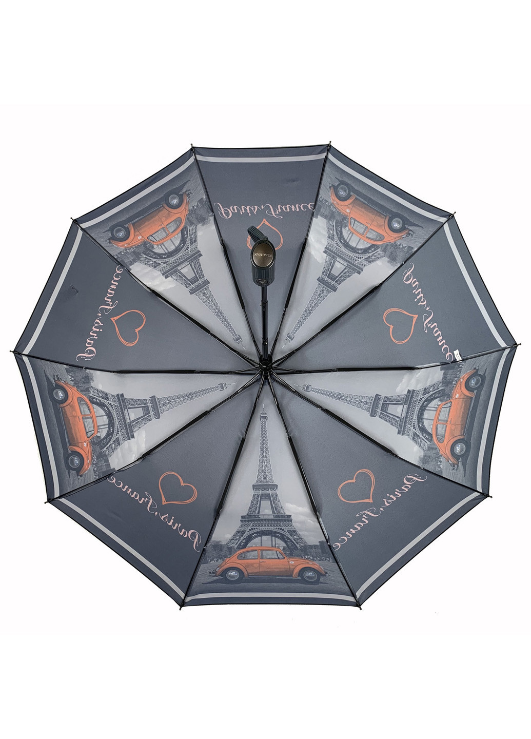 Жіночий складаний парасолька-напівавтомат 102 см Flagman (193351199)
