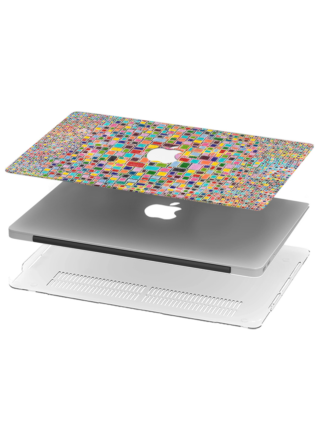 Чохол пластиковий для Apple MacBook Air 13 A1466 / A1369 Патерн Мозаїк (Mosaic Pattern) (6351-2467) MobiPrint (218857752)